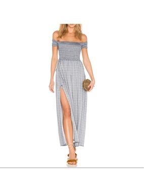 “River” Dress in Indigo